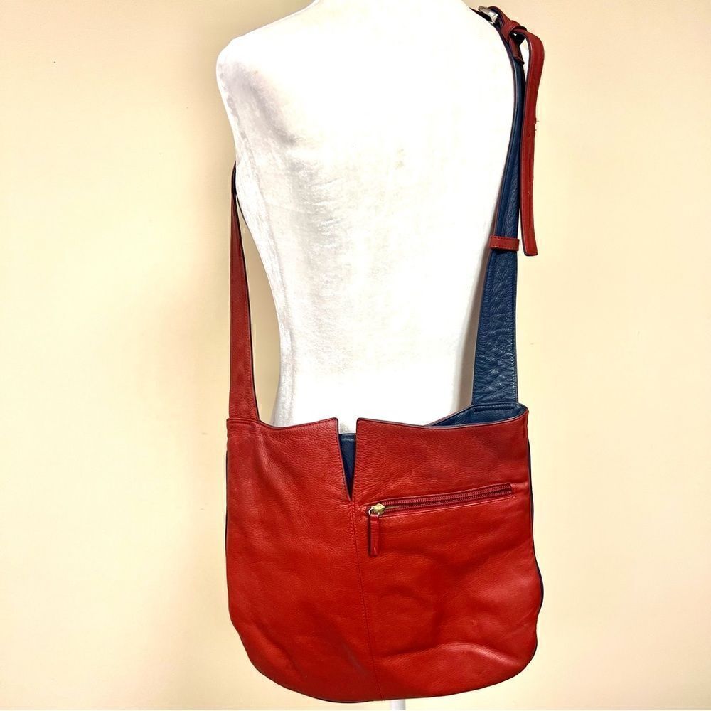 JP Ourse & Cie thick leather”Park Avenue” crossbody